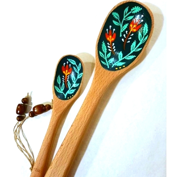 Sold on Mercari Hand Painted Wooded Spoons - Picture 3 of 5